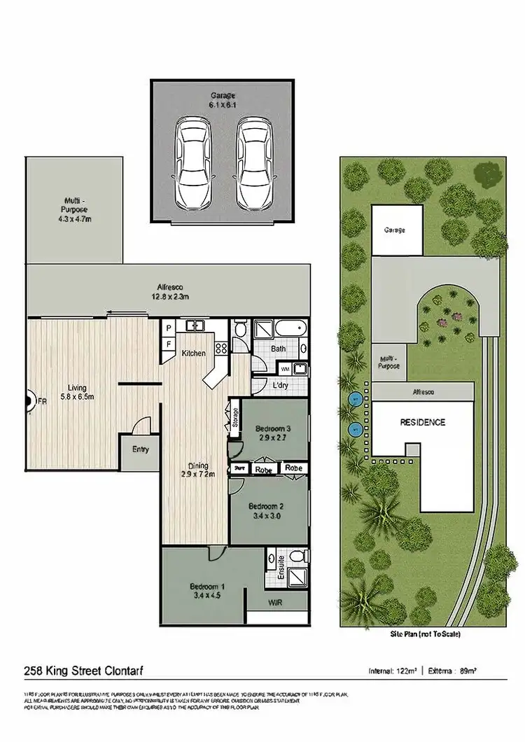 Floorplan of Homely house listing, 258 King Street, Clontarf QLD 4019