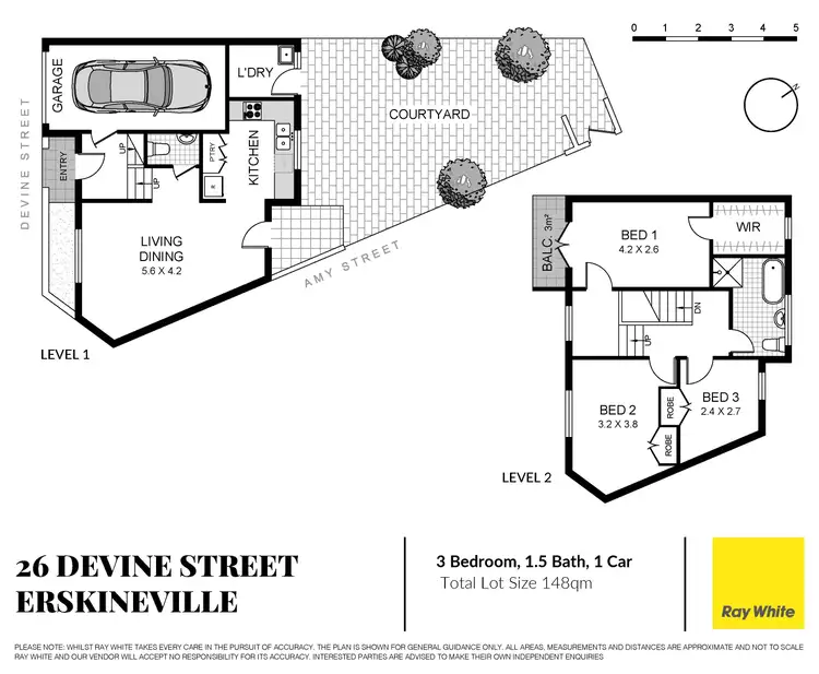 Floorplan of Homely house listing, 26 Devine Street, Erskineville NSW 2043