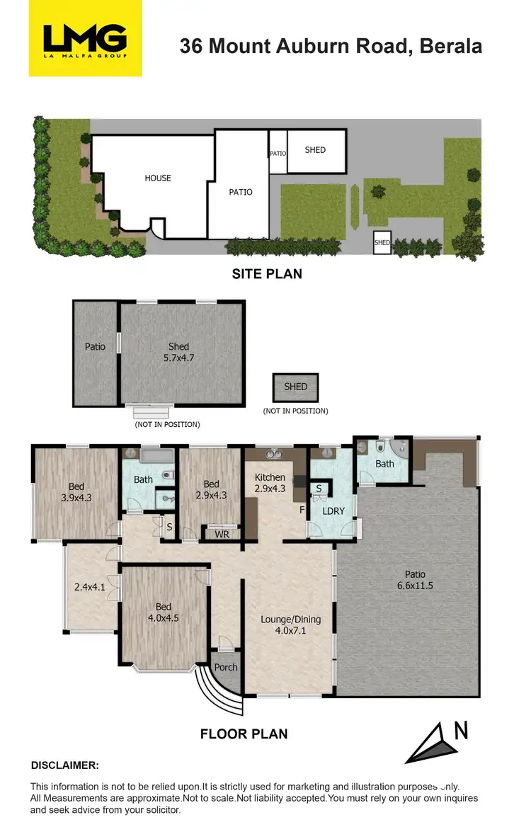Floorplan of Homely house listing, 36 Mount Auburn Road, Berala NSW 2141