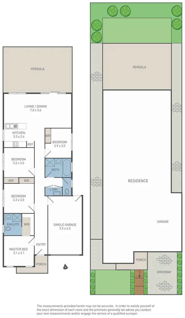 Floorplan of Homely house listing, 24 Caraleena Drive, Tarneit VIC 3029