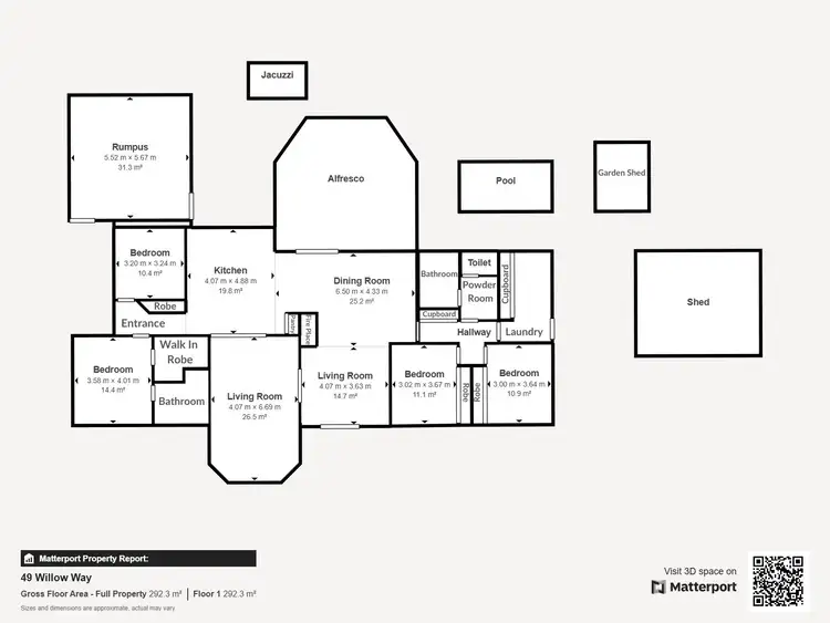 Floorplan of Homely other listing, 49 Willow Way, Table Top NSW 2640