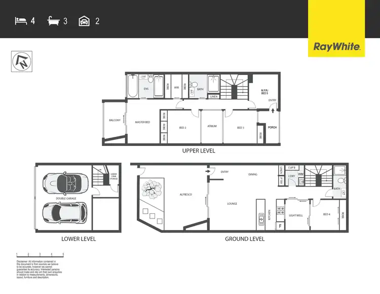 Floorplan of Homely townhouse listing, 26/4 Golgerth Street, Denman Prospect ACT 2611