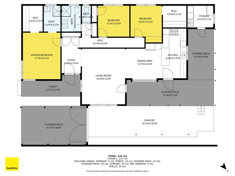 Floorplan of Homely house listing, 5 Bundeena Avenue, Kealba VIC 3021