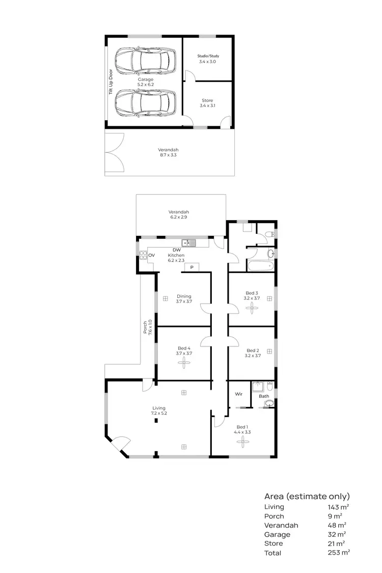 Floorplan of Homely house listing, 136 Wills Street, Peterhead SA 5016