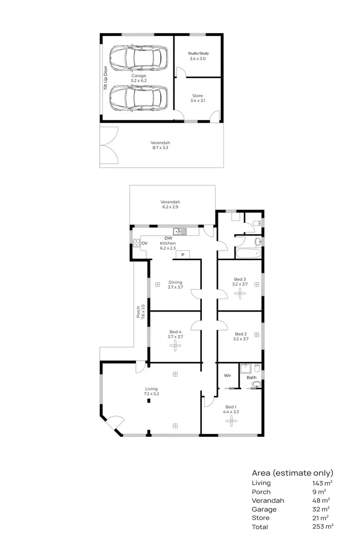 Floorplan of Homely house listing, 136 Wills Street, Peterhead SA 5016