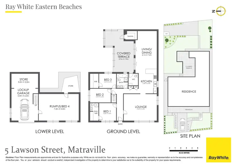 Floorplan of Homely house listing, 5 Lawson Street, Matraville NSW 2036