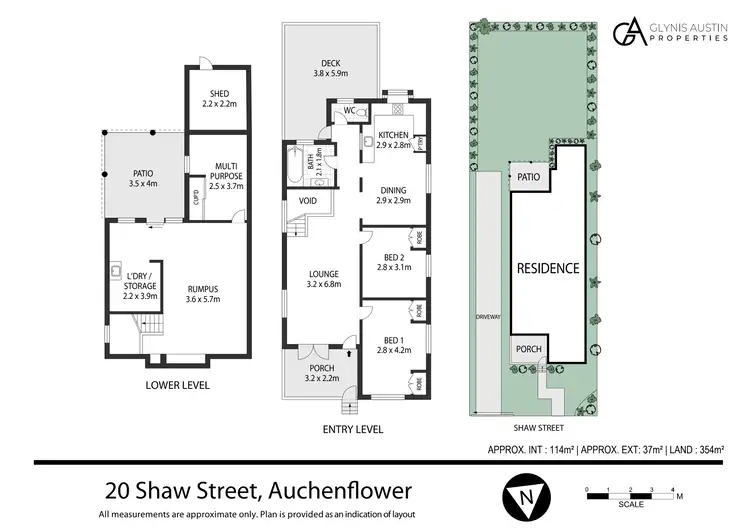 Floorplan of Homely house listing, 20 Shaw Street, Auchenflower QLD 4066