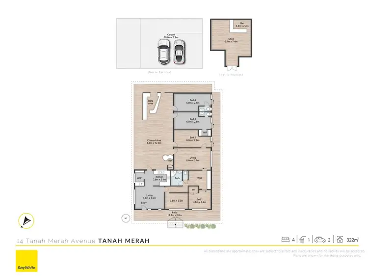 Floorplan of Homely house listing, 14 Tanah Merah Avenue, Tanah Merah QLD 4128