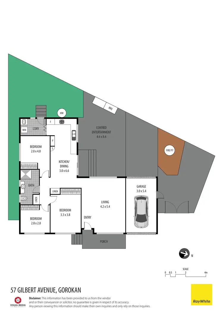 Floorplan of Homely house listing, 57 Gilbert Avenue, Gorokan NSW 2263
