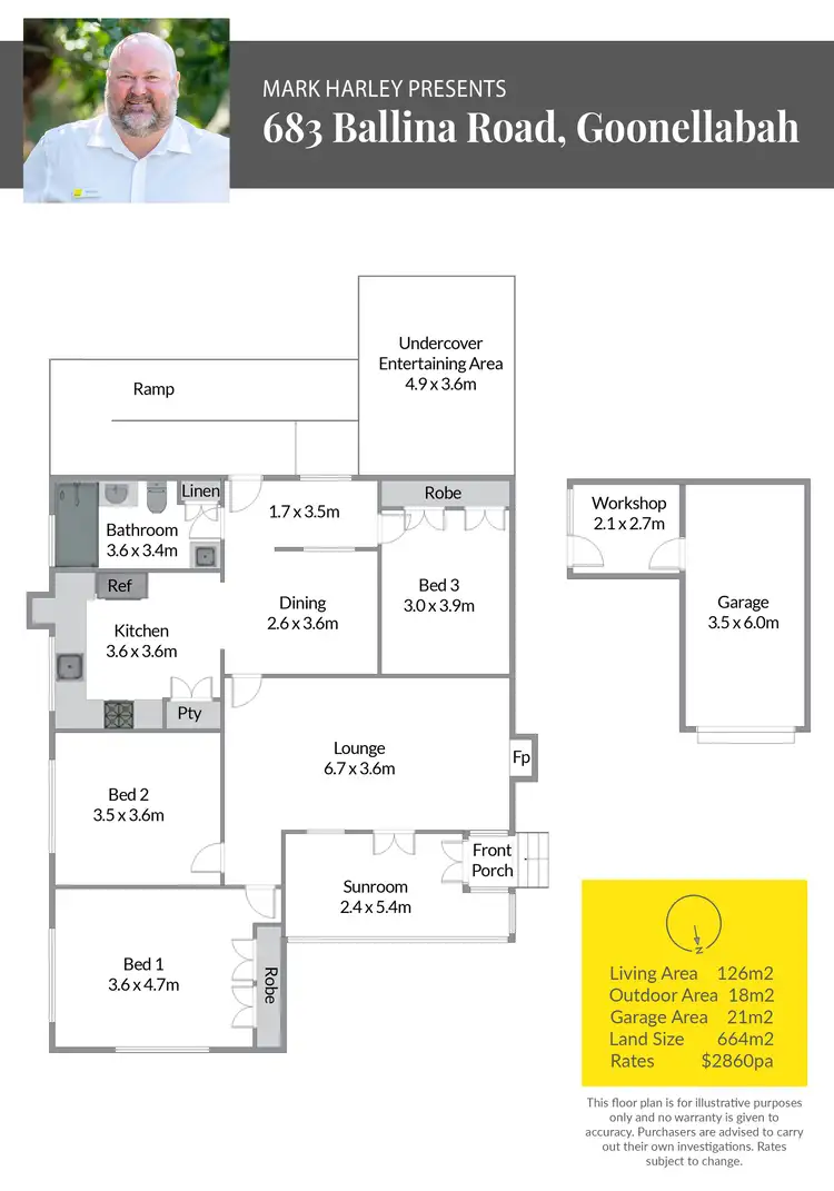 Floorplan of Homely house listing, 683 Ballina Road, Goonellabah NSW 2480
