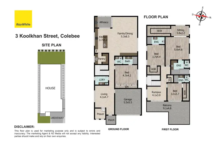 Floorplan of Homely house listing, 3 Koolkhan Street, Colebee NSW 2761