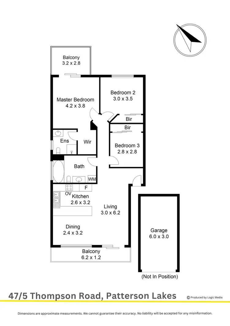 Floorplan of Homely apartment listing, 47/5 Thompson Road, Patterson Lakes VIC 3197