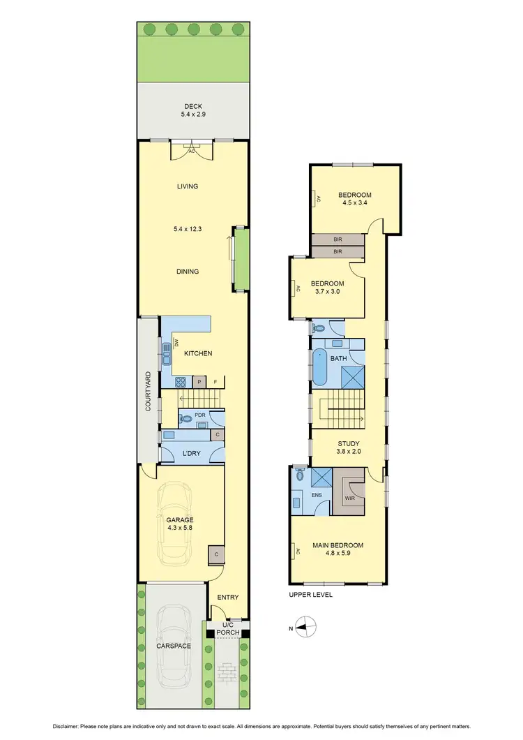 Floorplan of Homely house listing, 14a Flinders Street, Coburg VIC 3058