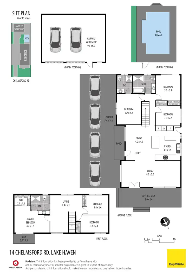 Floorplan of Homely house listing, 14 Chelmsford Road, Lake Haven NSW 2263