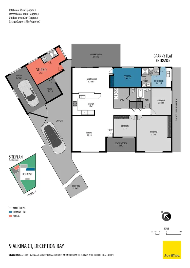 Floorplan of Homely house listing, 9 Alkina Court, Deception Bay QLD 4508