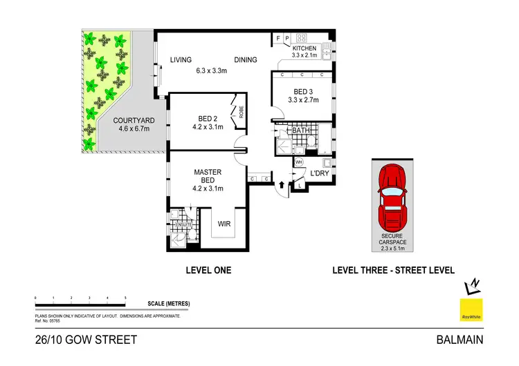 Floorplan of Homely apartment listing, 26/10 Gow Street, Balmain NSW 2041
