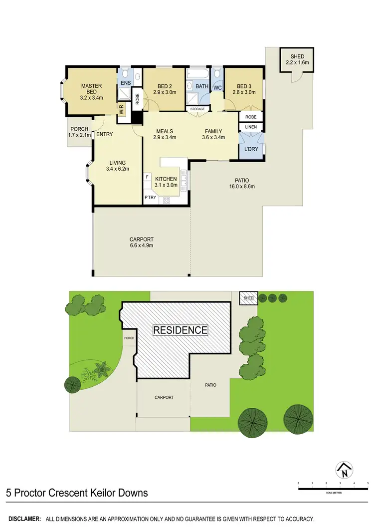 Floorplan of Homely house listing, 5 Proctor Crescent, Keilor Downs VIC 3038