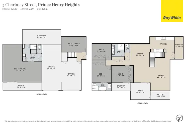 Floorplan of Homely house listing, 3 Charlmay Street, Prince Henry Heights QLD 4350