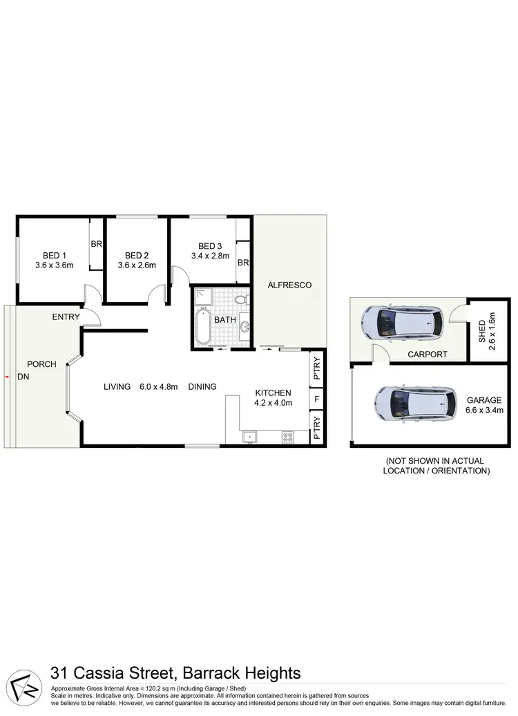 Floorplan of Homely house listing, 31 Cassia Street, Barrack Heights NSW 2528