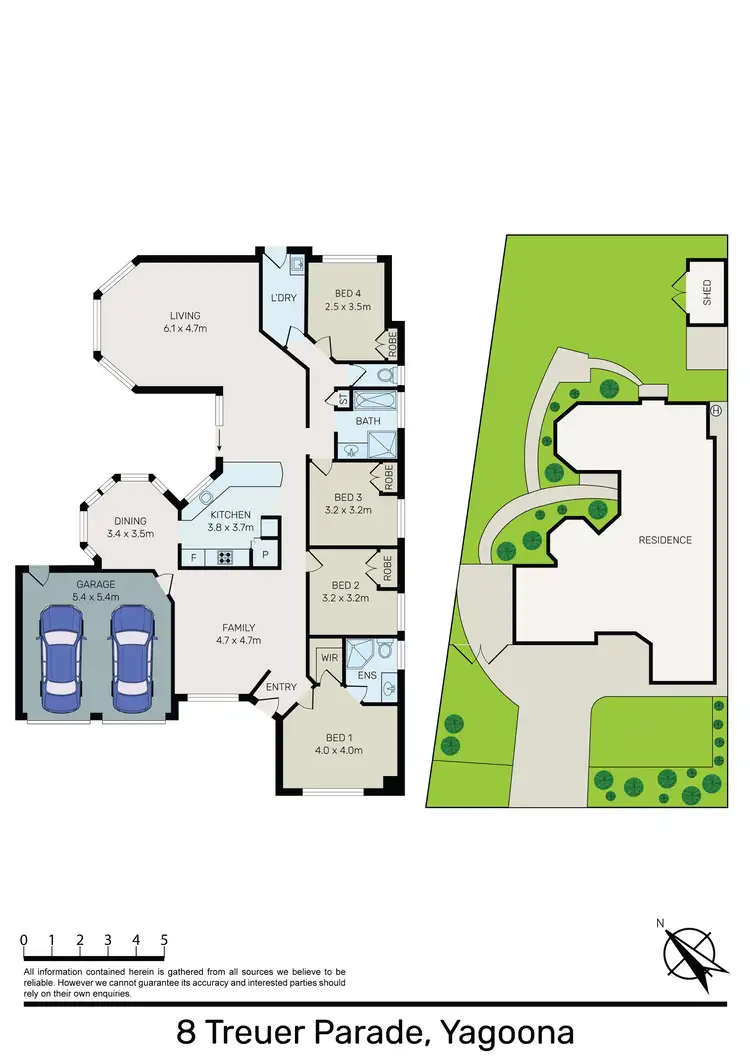 Floorplan of Homely house listing, 8 Treuer Parade, Yagoona NSW 2199