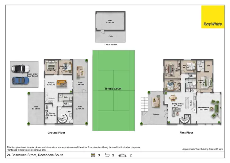 Floorplan of Homely house listing, 24 Boscawen Street, Rochedale South QLD 4123