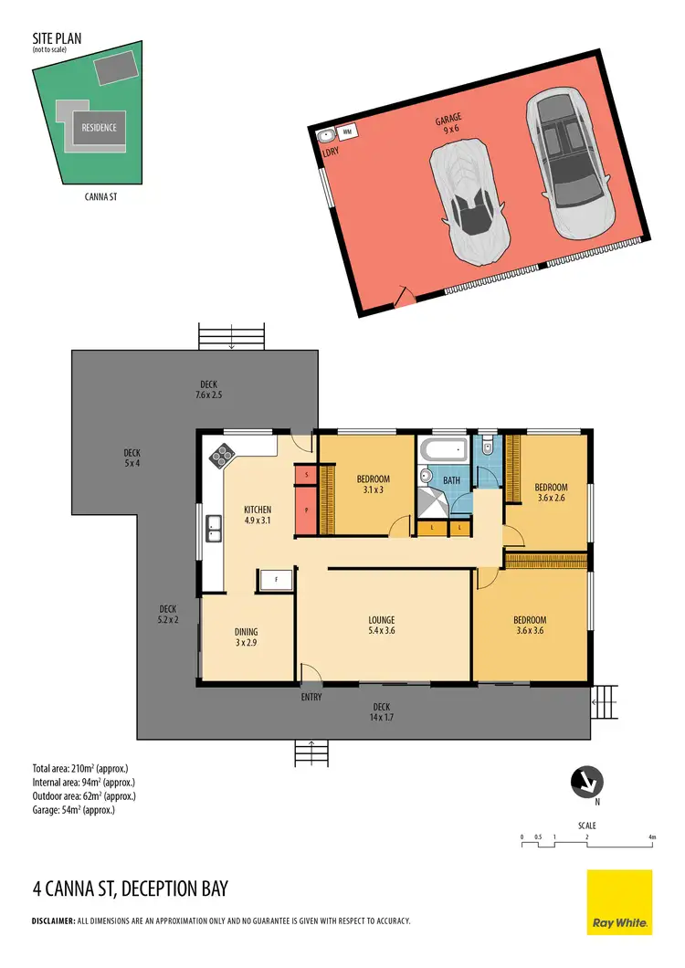 Floorplan of Homely house listing, 4 Canna Street, Deception Bay QLD 4508