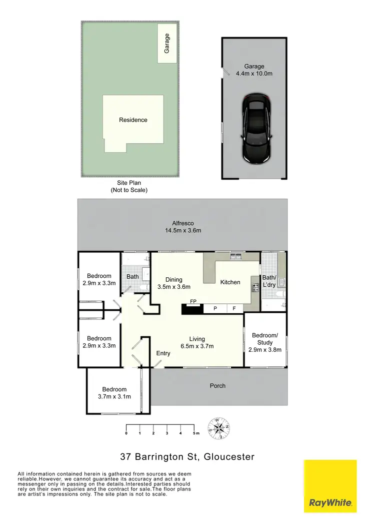 Floorplan of Homely house listing, 37 Barrington Street, Gloucester NSW 2422