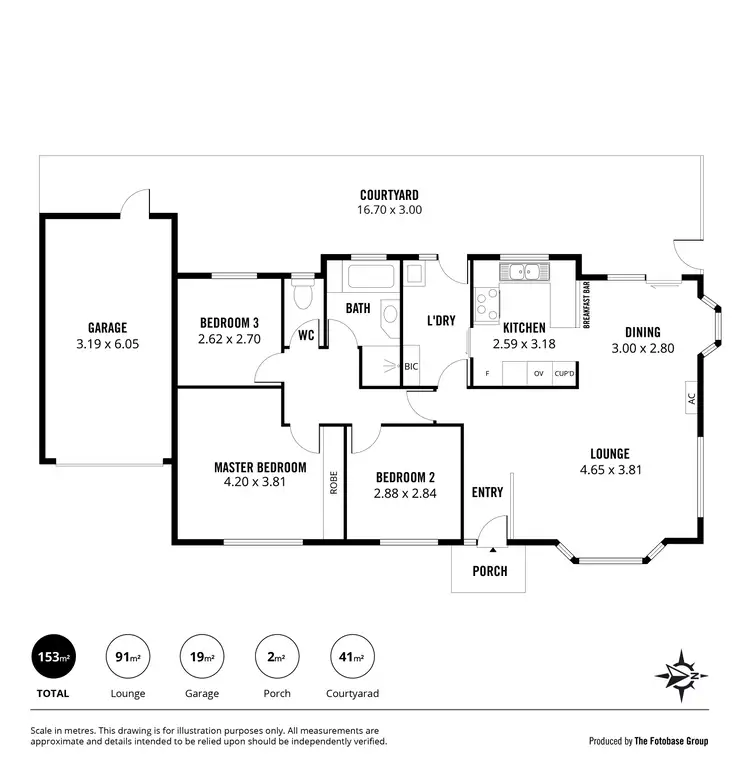 Floorplan of Homely unit listing, 1/7 Cross Street, Lockleys SA 5032