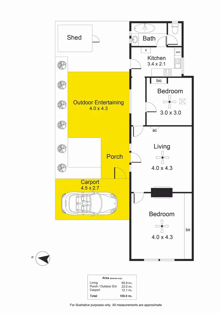 Floorplan of Homely house listing, 2/21 Hardy Street, Goodwood SA 5034