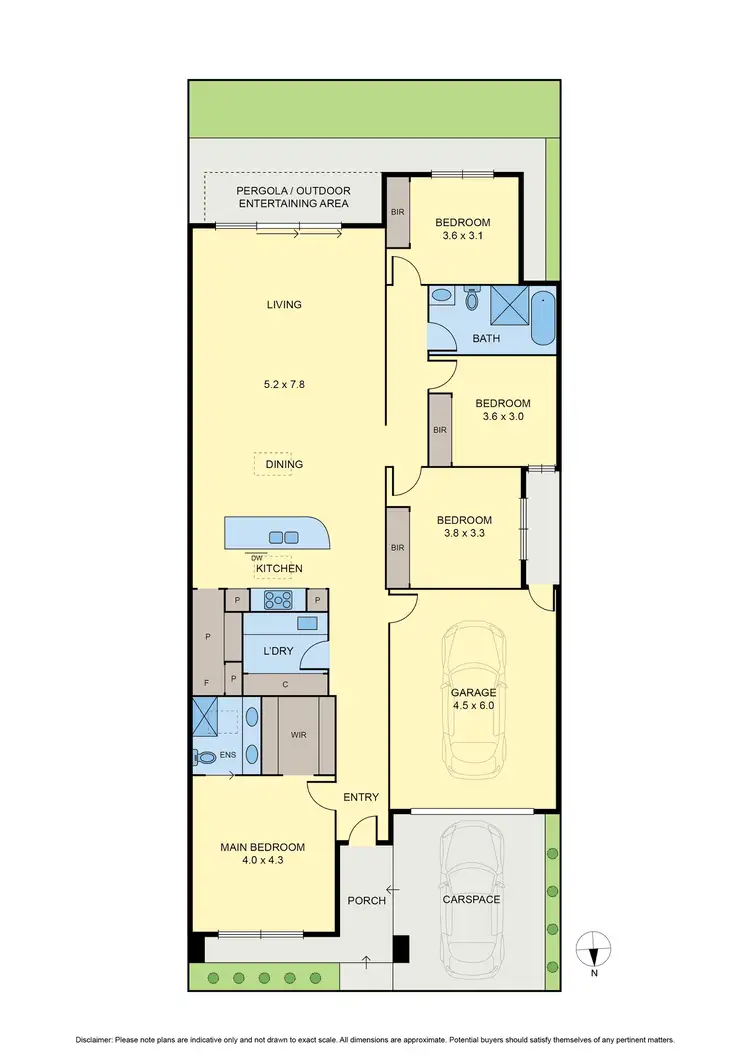 Floorplan of Homely house listing, 9 Malkari Circuit, Greenvale VIC 3059