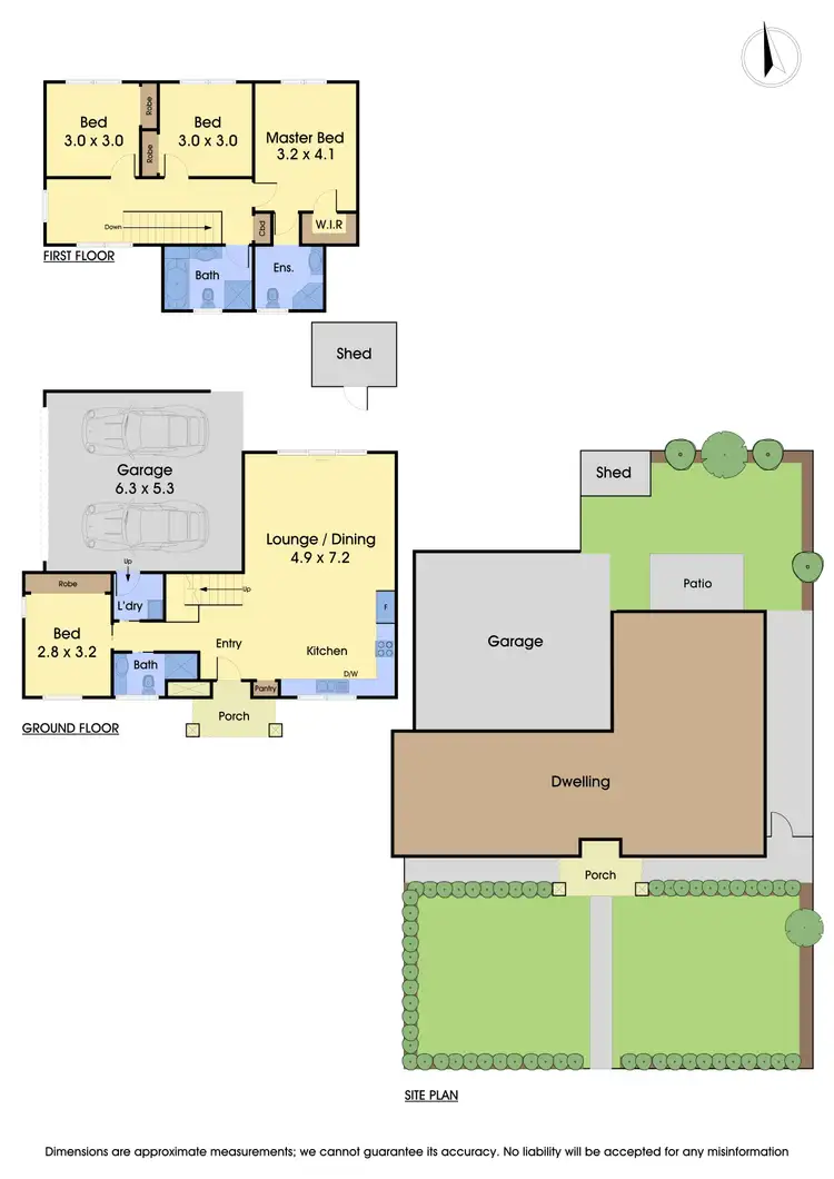 Floorplan of Homely townhouse listing, 12/1303-1305 Centre Road, Clayton VIC 3168