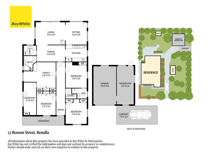Floorplan of Homely house listing, 53-55 Benson Street, Benalla VIC 3672