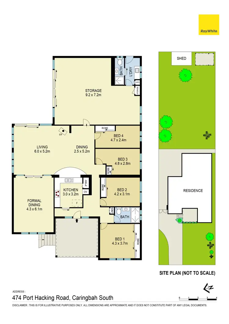 Floorplan of Homely house listing, 474 Port Hacking Road, Caringbah South NSW 2229