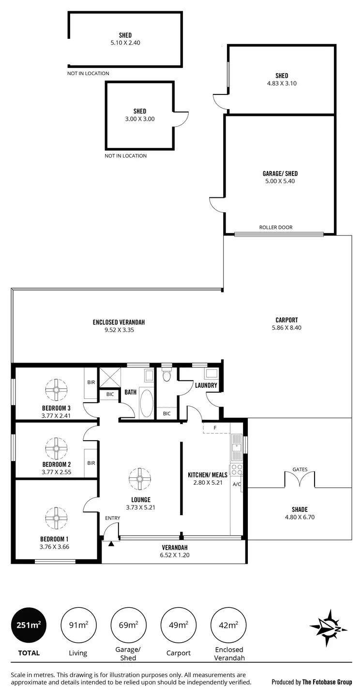 Floorplan of Homely house listing, 5 Martin Avenue, Osborne SA 5017
