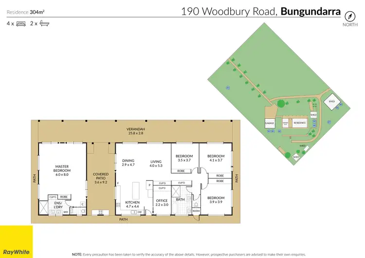 Floorplan of Homely house listing, 190 Woodbury Road, Bungundarra QLD 4703