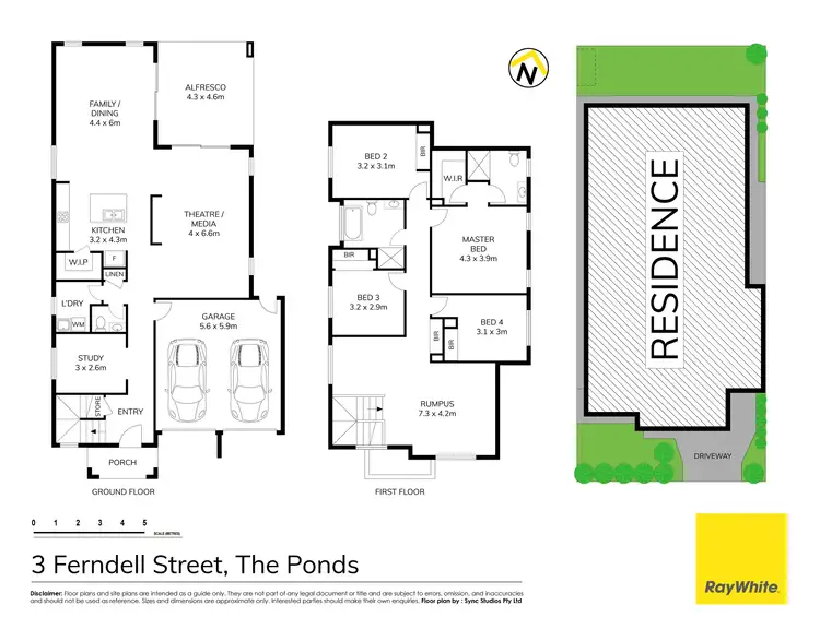 Floorplan of Homely house listing, 3 Ferndell Street, The Ponds NSW 2769