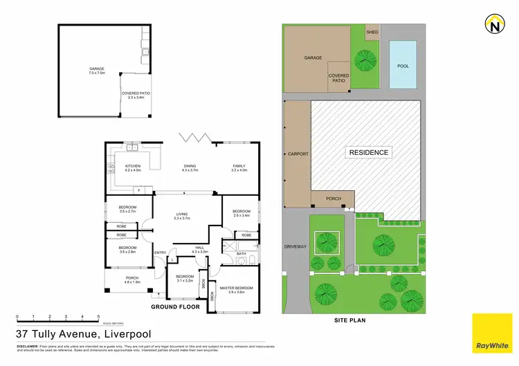 Floorplan of Homely house listing, 37 Tully Avenue, Liverpool NSW 2170