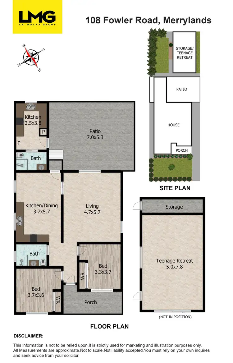 Floorplan of Homely house listing, 108 Fowler Road, Merrylands NSW 2160