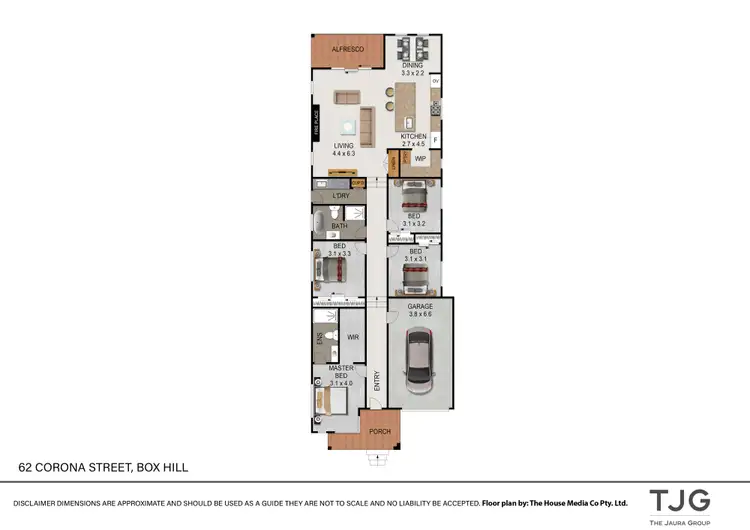 Floorplan of Homely house listing, 62 Corona Street, Box Hill NSW 2765