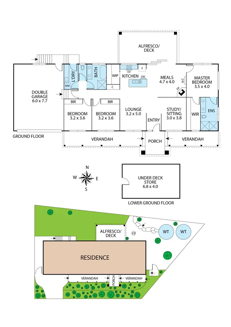 Floorplan of Homely house listing, 35 Long Gully Road, Flowerdale VIC 3717