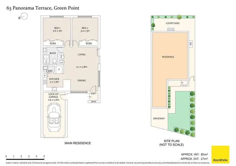 Floorplan of Homely house listing, 63 Panorama Terrace, Green Point NSW 2251