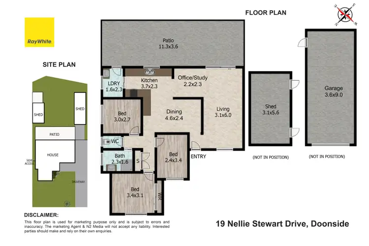 Floorplan of Homely house listing, 19 Nellie Stewart Drive, Doonside NSW 2767