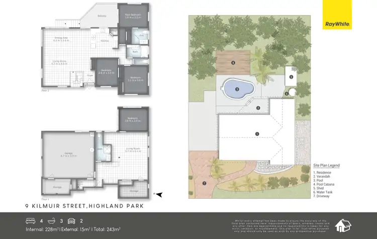 Floorplan of Homely house listing, 9 Kilmuir Street, Highland Park QLD 4211