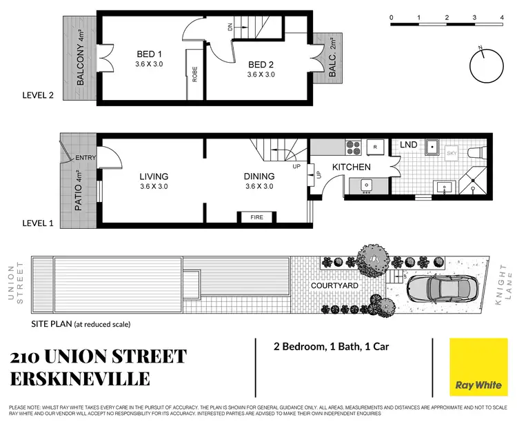 Floorplan of Homely house listing, 210 Union Street, Erskineville NSW 2043
