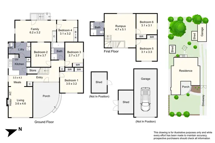 Floorplan of Homely house listing, 36 Alexander Avenue, Dandenong VIC 3175