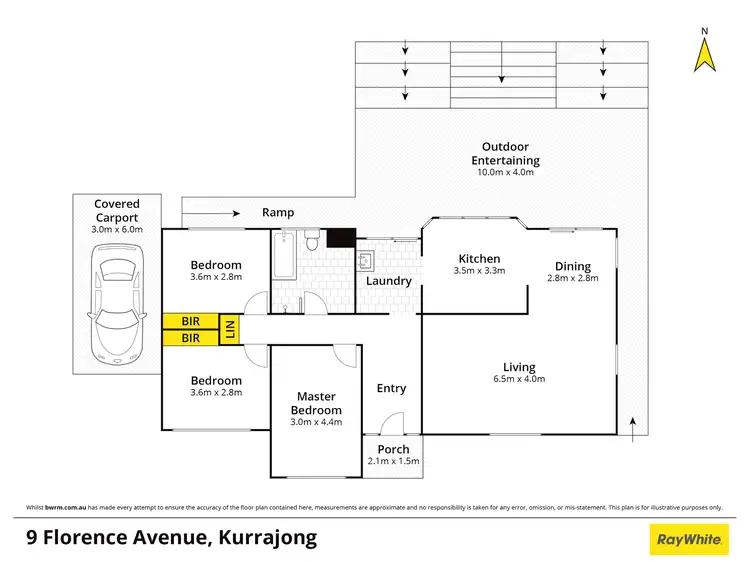 Floorplan of Homely house listing, 9 Florence Avenue, Kurrajong NSW 2758