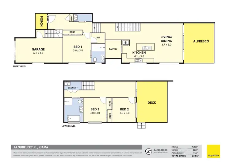 Floorplan of Homely semi-detached listing, 7A Surfleet Place, Kiama NSW 2533