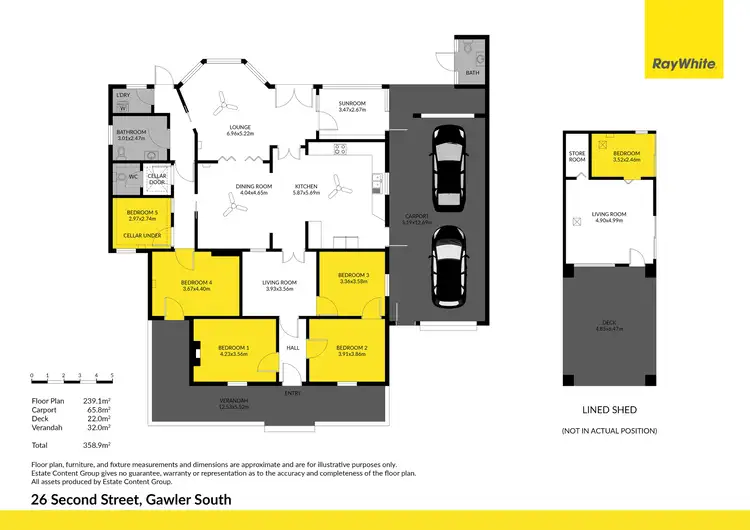 Floorplan of Homely house listing, 26 Second Street, Gawler South SA 5118