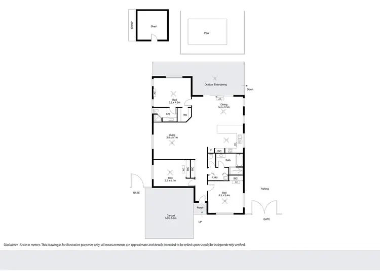 Floorplan of Homely house listing, 24 Cajuput Crescent, Djugun WA 6725