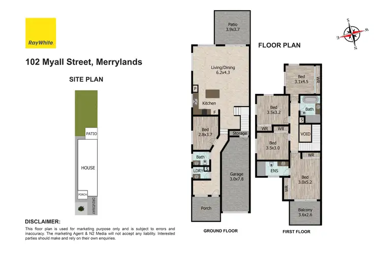 Floorplan of Homely house listing, 102 Myall Street, Merrylands NSW 2160